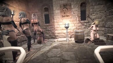 Futa Guard Takes it Down the Throat in POV Throatfucking Action