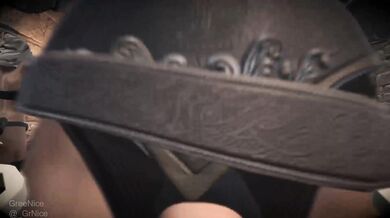 Futa Guard Takes it Down the Throat in POV Throatfucking Action