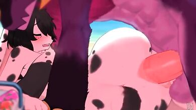 Wicked Bestiality with a Feminized Pup