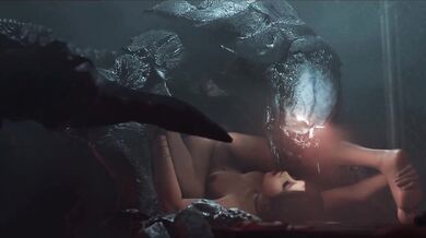 Wanton Ada Wong and the Horny Zombie Bounty Hunter