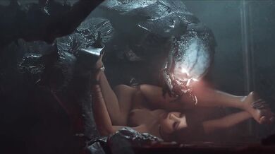 Wanton Ada Wong and the Horny Zombie Bounty Hunter