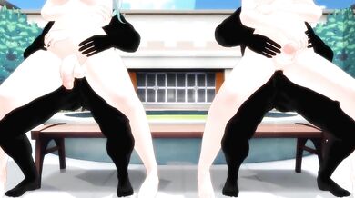 Futa-licious Aria (AB8) Sparks Erotic Electrifying Pleasure!