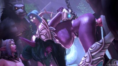 Wild Worgen Love with the High Priestess of Elune - Ambrosine92