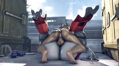 Horny Elite Alien Fucks Human Female with Super Strength