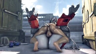 Horny Elite Alien Fucks Human Female with Super Strength