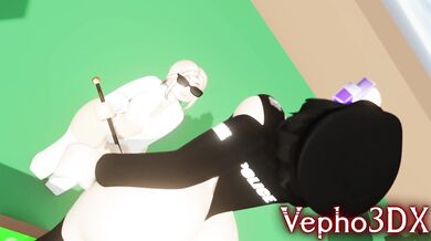 Futanari Fiesta with Roblox and Vepho3DX