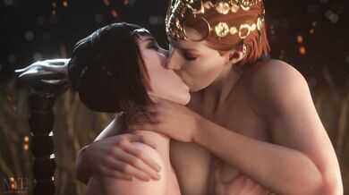 Baldur's Gate Fireside Make-Out Session [NSFW]