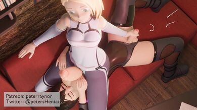 The Futanari's Leisurely Lunch Break with a Horny Male Co-worker