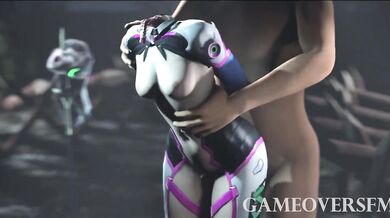 D.va's Blowjob and Gaping Hole Fiesta