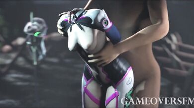 D.va's Blowjob and Gaping Hole Fiesta