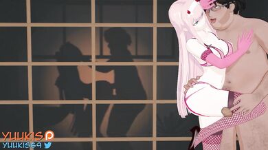 [Hentai Anime] Zero Two Shadow fucked by YuukIS in NTR