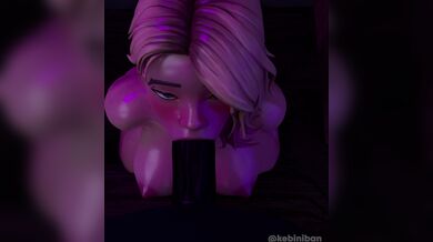 Spidergwen's Slippery Slope: A Blowjob Odyssey