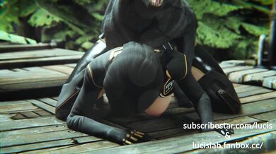 Lucifer's Love Child Breeds with Canine Companion in Miranda X Dog - Lucislab