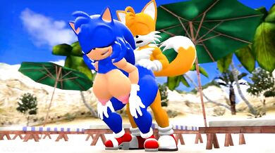 - Sonic the Hedgehog's Tail-spinning Sexcapade with Sonica