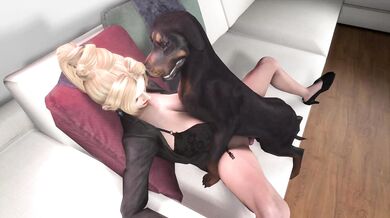 Banging Rachel and Her Canine Companion [Dicesfm]