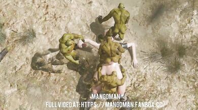 Horny Goblins Rape and Pillage the Village!