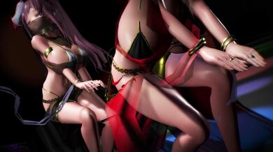 [4KMMD]Hata No Kokoro's Hypnotic Sexual Ritual