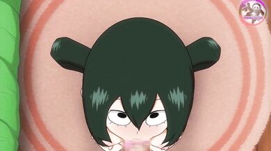 Tsuyu Asui's Space-Panda BJ Mastery: The Unforgettable Deep Throat Experience