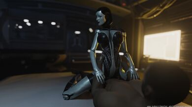 Shepard's Anal Invasion with Edi's Savage Cabbage [4K]