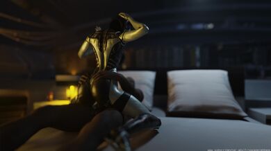 Shepard's Anal Invasion with Edi's Savage Cabbage [4K]