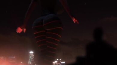 Destroying Tokyo with my Giant Cock