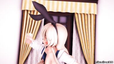 The Wanton Tease: Shimakaze's Naughty Behavior in 3D [MMD R18]