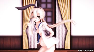The Wanton Tease: Shimakaze's Naughty Behavior in 3D [MMD R18]