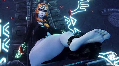 Midna's Foot Worship Session