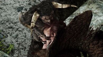 Abducted and Ravaged by Half-Human Beasts