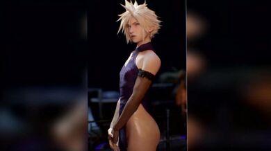 Nice Fucking Problems: Link, 9S and Cloud Hentai Masturbation Video