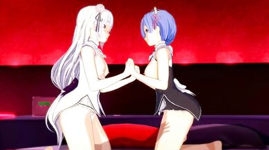Emilia's Tight Pussy Fucked By ReZero