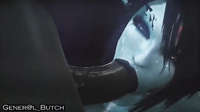 Saria's Pussy Destroyed by the Coach's Huge Cock - General Butt Fucking