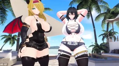 Sexy Schoolgirl Sinen and Perverted MILF Ginjo Star in Double the Pleasure, Double the Fun!