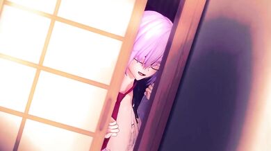 Mash Kyrielight Gets Fucked by Raru and NTRaruru at the Same Time in an Explosive Orgy of Pure Lust!