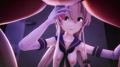 Wet & Slippery: Rei's Moist Panties in the Bathroom