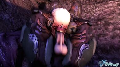 Deepthroating the Hellish Knight