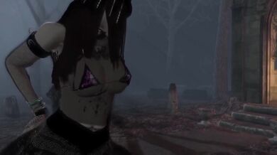 Zero's 3D Gothic Futanari Parody Video