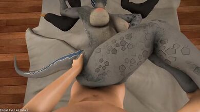 The Indoraptor and Blue Team Up for Some Owner-on-Owner Action!