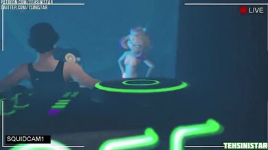 Splattered Cumload - Ink Lagoon Bukkake