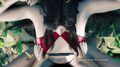 [FF7] Ifalna's Bulging Tits and Squirting Clit