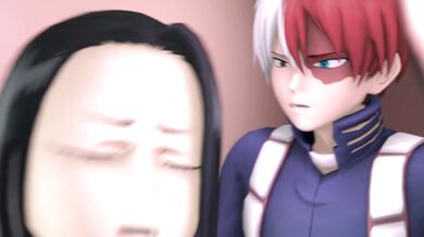 Massive Cream Pies in the Face of Shoto and Momo from Yaoyorozu by TarroTheRambler