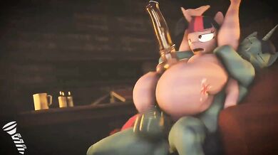 Futa Twilight Sparkle's Hot Lesbian Action with Night Light