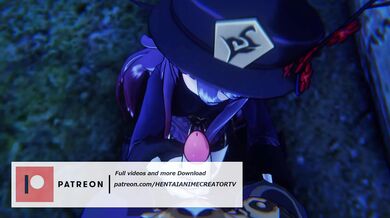 Hentai Reimagining of HuTao Genshin with a 3D Twist and Intense Climaxes
