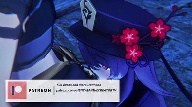 Hentai Reimagining of HuTao Genshin with a 3D Twist and Intense Climaxes