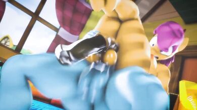 Rainbow Dash Pounds Scootaloo in Explosive Orgasmic Sexual Encounter