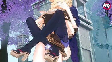 Crossed Legs: Raiden's Shogunate Sexual Desires [hrstudio]