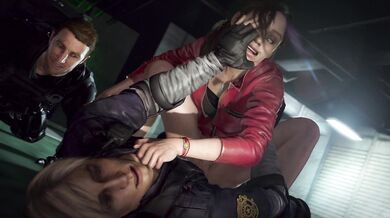 Leon's Forbidden Fuckfest with Claire