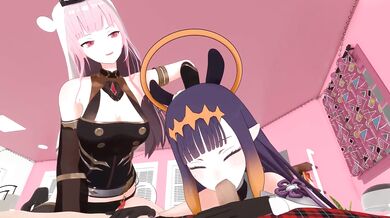 Innocent Calli Tutoring Naughty Ina [Thenaysayer34]