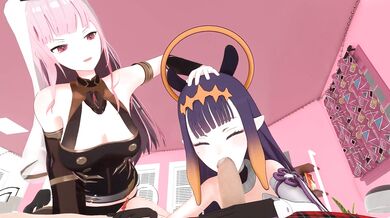 Innocent Calli Tutoring Naughty Ina [Thenaysayer34]