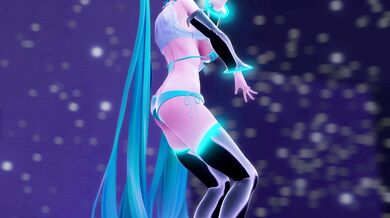 Hatsune Miku and KUROMARU Get Freaky in SEXDance, The BLACK